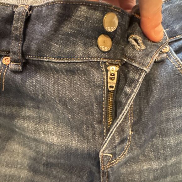 Gap 1969 Perfect Boot Jeans 29 8r  Medium Wash Women's Low Rise - Picture 7 of 10